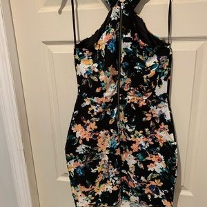 Women’s floral multi color dress